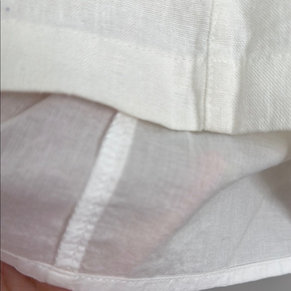 Old Navy White Skirt with Drawstring - Picture 4 of 4